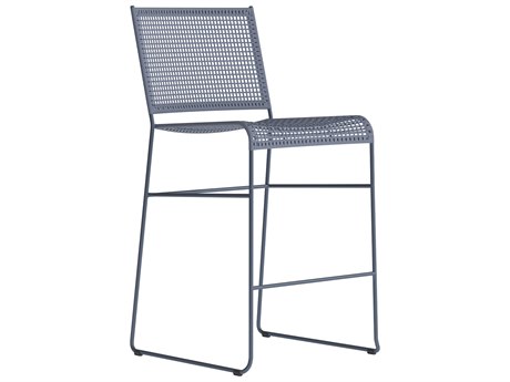Tropitone Bayfront Aluminum Rope Armless Outdoor Armless Counter Stool