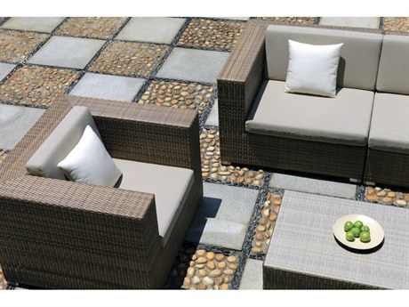 Tropitone Arzo Woven Sectional Lounge Set