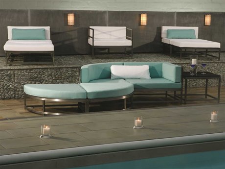 Tropitone Cabana Club Aluminum Cushion Lounge Set