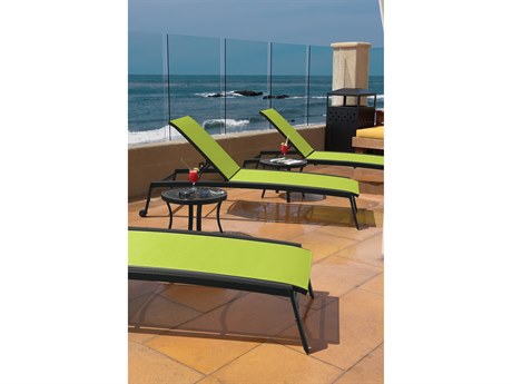 Tropitone Elance Relaxed Sling Aluminum Lounge Set