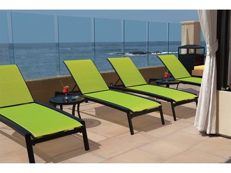 Tropitone Elance Relaxed Sling Aluminum Lounge Set