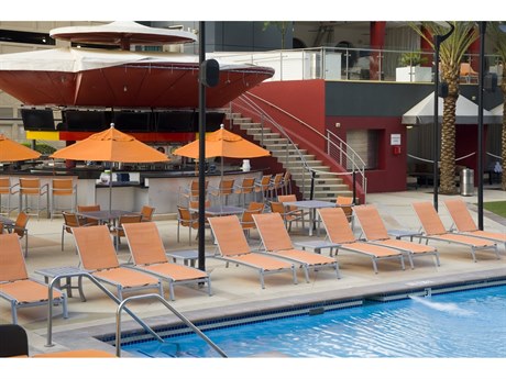 Tropitone Elance Relaxed Sling Aluminum Lounge Set