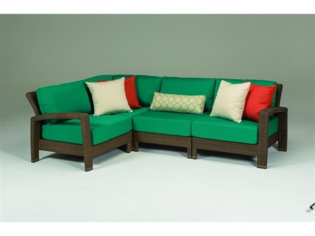 Tropitone Evo Woven Deep Seating Sectional Lounge Set