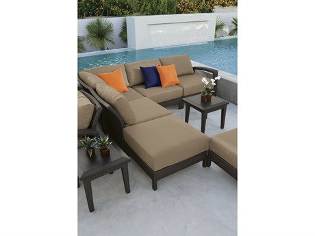 Tropitone Evo Woven Deep Seating Sectional Lounge Set
