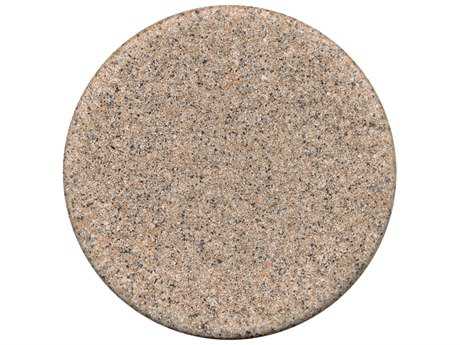 Tropitone Stoneworks Faux Granite Stone 48'' Wide Round Solid Table Top
