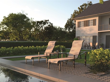 Tropitone Kenzo Sling Aluminum Lounge Set