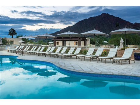 Tropitone Kor Padded Sling Aluminum Lounge Set