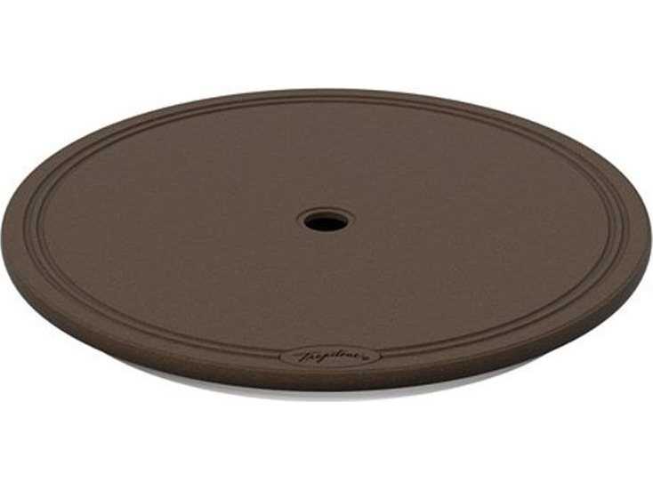 Tropitone 22 Lazy Susan w/ Umbrella Hole TPLZYSSNU
