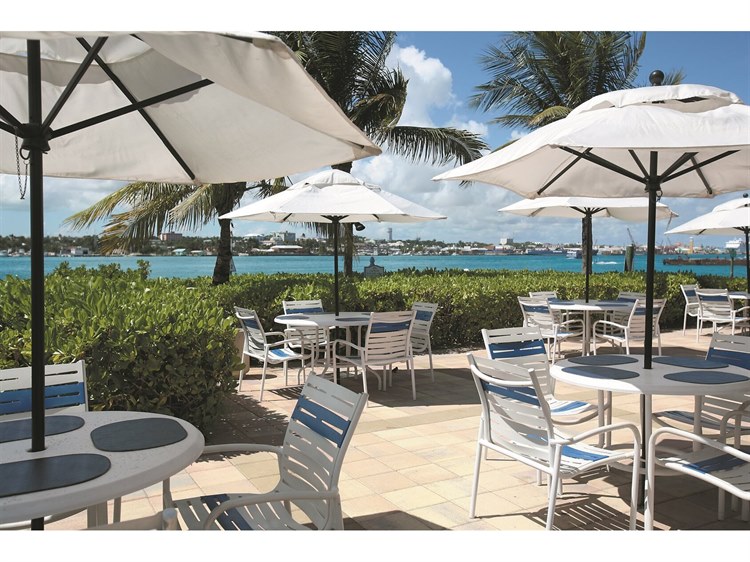 Tropitone Millennia Ribbon Segment Aluminum Dining Set