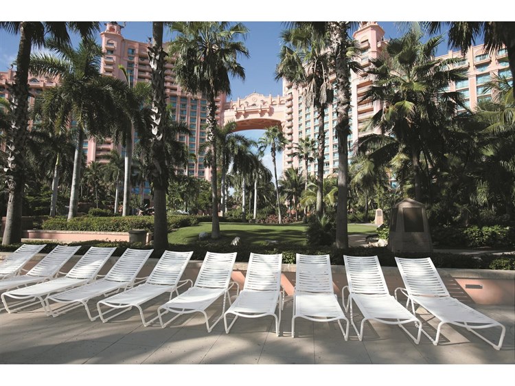 Tropitone Millennia Ribbon Segment Aluminum Lounge Set