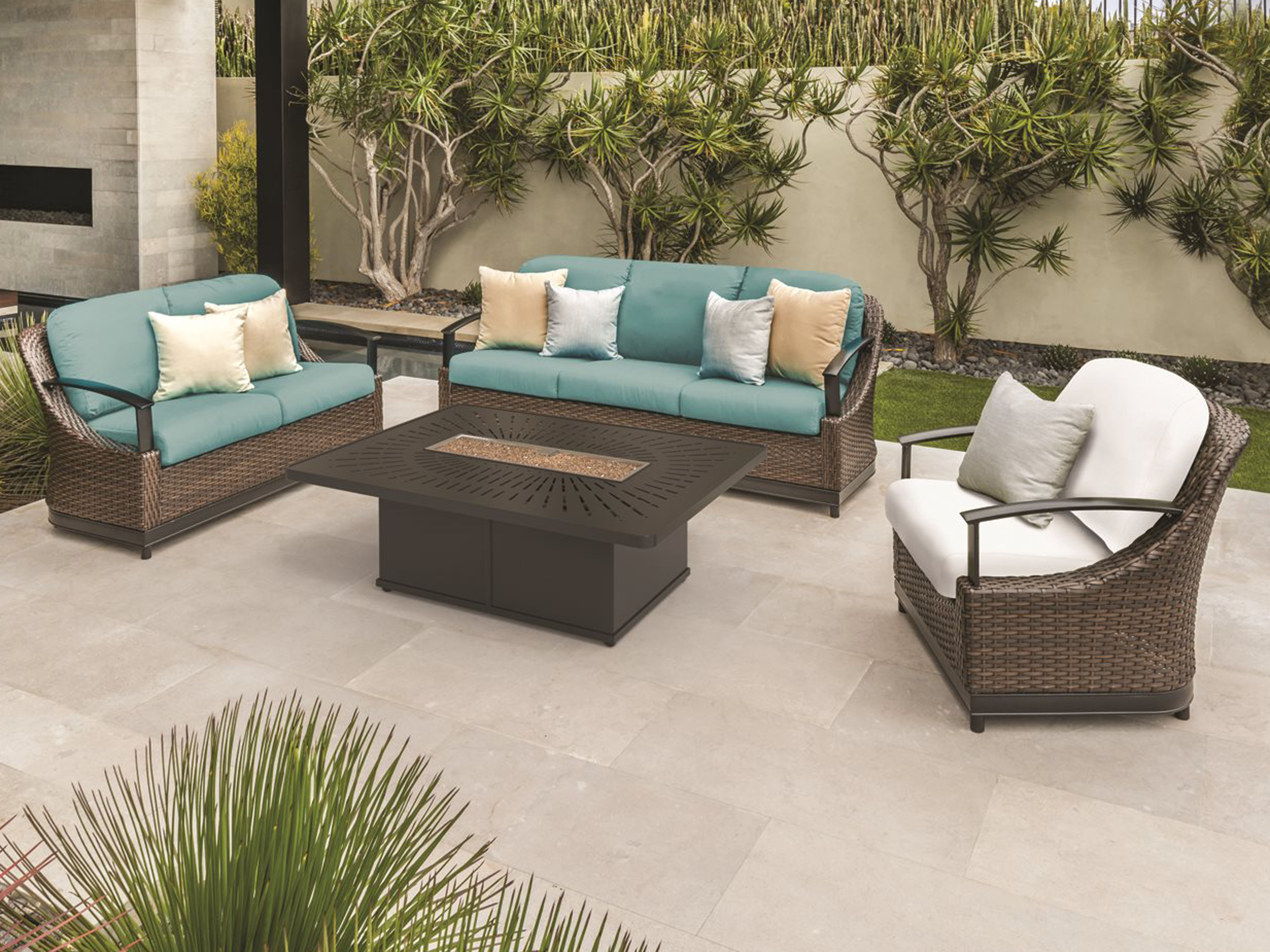 Tropitone Banchetto Fire Pits Manual Ignition 54 X 42 Rectangular Tropitone Banchetto Fire Pits Manual Ignition 54 X 42 Rectangular Pit 36