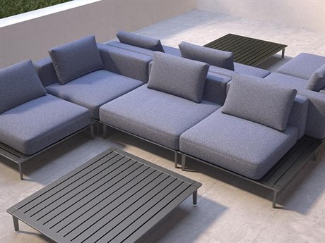 Tropitone Platform Cushion Aluminum Lounge Set