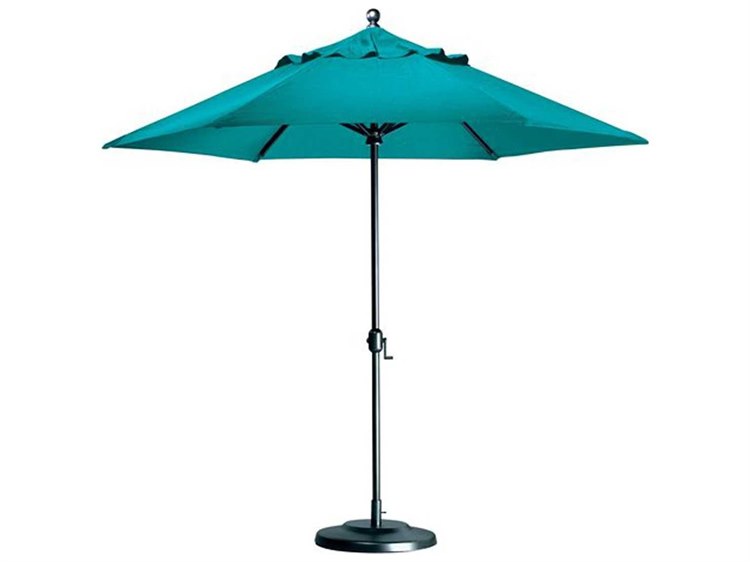 Tropitone Portofino Aluminum 9.5' Octagon Crank Lift Umbrella