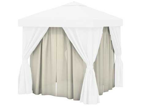 Tropitone Cabana Sheer 8' - 12180 Mist Snow - Sheer Interior Curtains Only