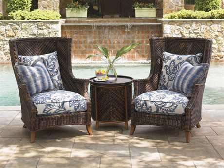 Tommy Bahama Outdoor Island Estate Lanai Wicker Lounge Set