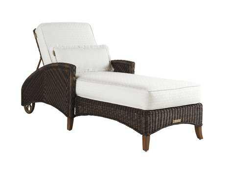 Tommy Bahama Outdoor Island Estate Lanai Wicker Chaise Lounge