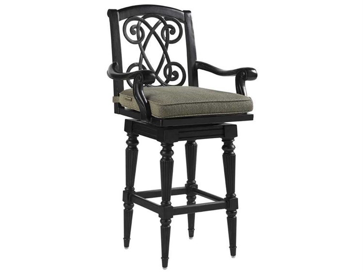 Tommy Bahama Outdoor Kingstown Sedona Cast Aluminum Swivel Bar Stool Tommy Bahama Outdoor Kingstown Sedona Cast Aluminum Swivel Bar Stool