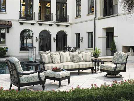 Tommy Bahama Outdoor Kingstown Sedona Cast Aluminum Lounge Set