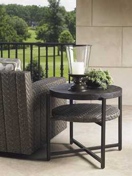 Tommy Bahama Outdoor Blue Olive Wicker Lounge Set