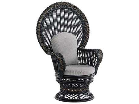 Tommy Bahama Outdoor Marimba Wicker Swivel Fan Chair Tr323710 Tommy Bahama Outdoor Marimba Wicker, Tommy Bahama Outdoor Furniture