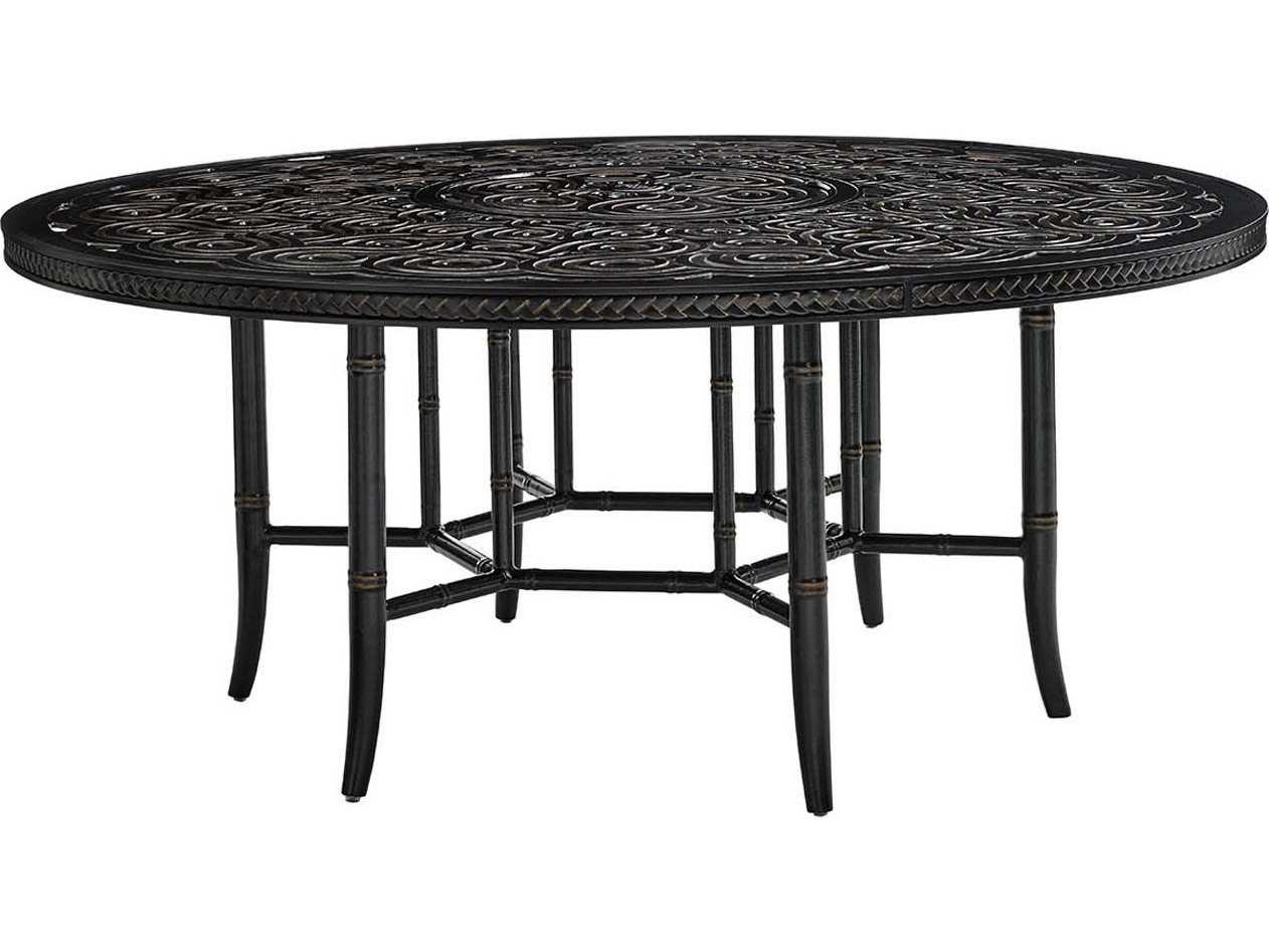 Tommy Bahama Outdoor Marimba Round Dining Table Base | TR3237875TBSET