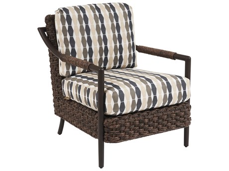 Tommy Bahama Outdoor Kilimanjaro Wicker Rich Tobacco Occasional Lounge Chair