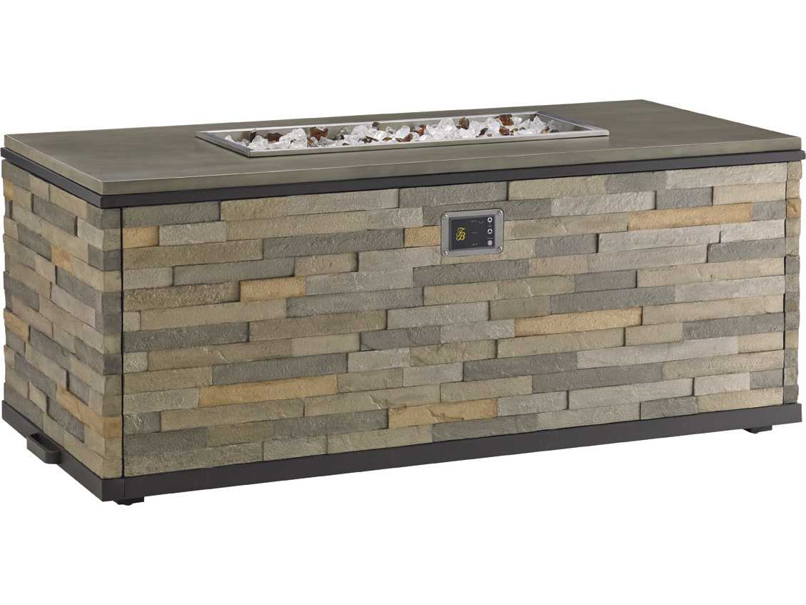 Tommy Bahama Outdoor Tres Chic Gas Fire Pit Dual Source