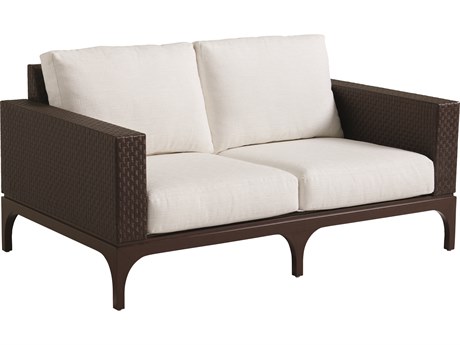 Tommy Bahama Outdoor Abaco Aluminum Wicker Loveseat