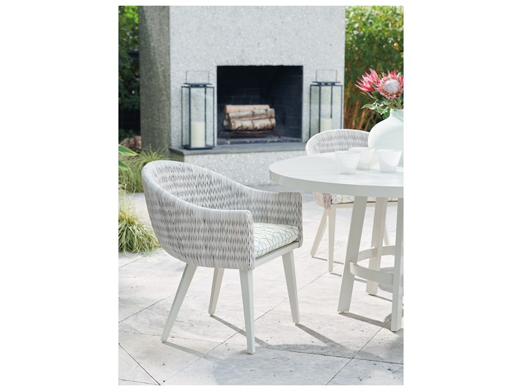 Tommy Bahama Seabrook Dining Arm Chair Brown 3