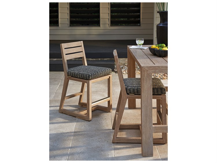 Tommy Bahama Stillwater Cove Teak Counter Stool 3