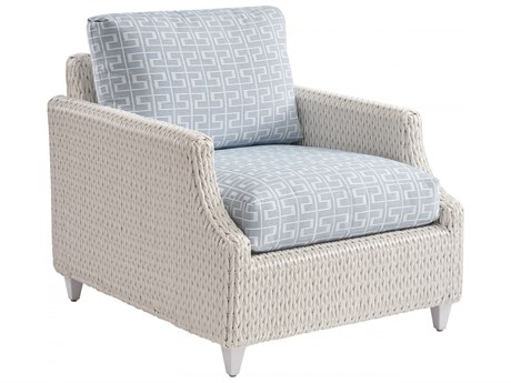 Tommy Bahama Outdoor Old Breeze Promenade Aluminum Wicker Lounge Chair