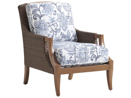 Tommy Bahama Outdoor Harbor Isle Aluminum Wicker Lounge Chair