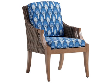 Tommy Bahama Outdoor Harbor Isle Wicker Dining Arm Chair