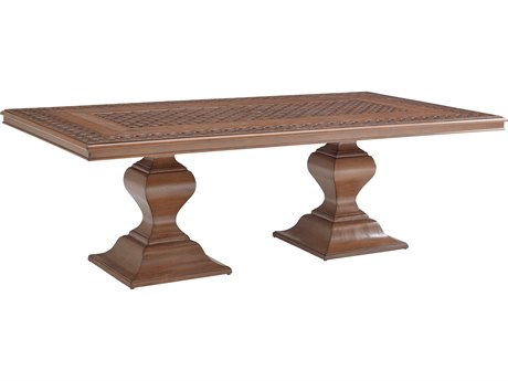 Tommy Bahama Outdoor Harbor Isle Aluminum Rectangular Dining Table