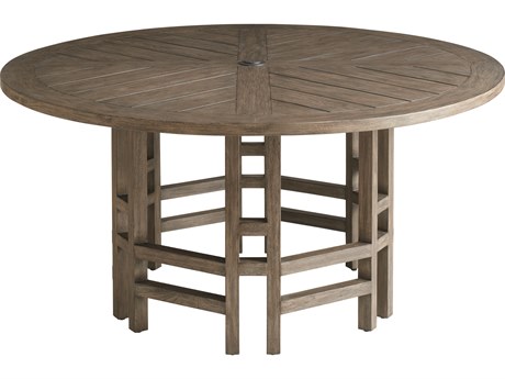 Tommy Bahama Outdoor La Jolla Teak Round Dining Table