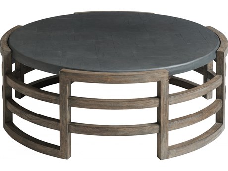 Tommy Bahama Outdoor La Jolla Teak Round Coffee Table