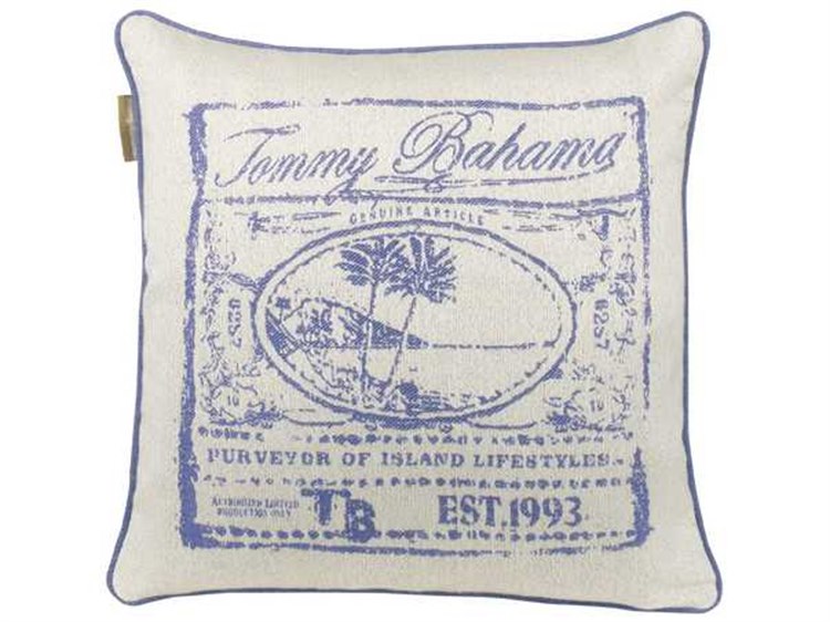 Tommy Bahama Outdoor Paradise 20 X 20 Cobalt Pillow 8880 20qq
