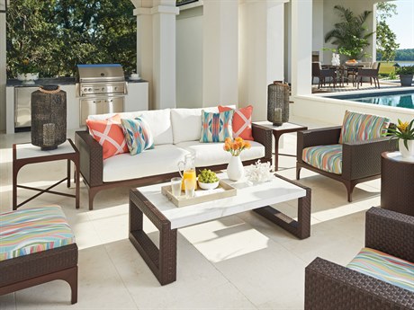 Tommy Bahama Outdoor Abaco Aluminum Cushion Lounge Set