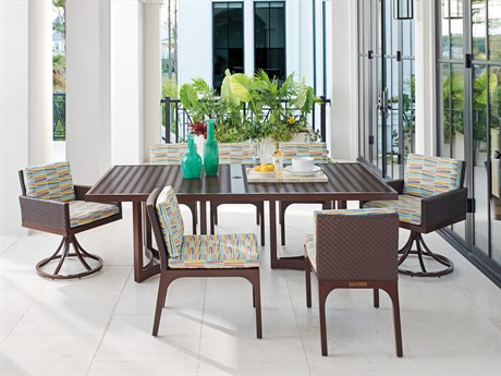 Tommy Bahama Outdoor Abaco Aluminum Dining Set