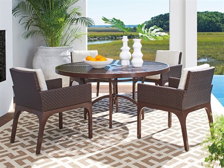 Tommy Bahama Outdoor Abaco Aluminum Dining Set