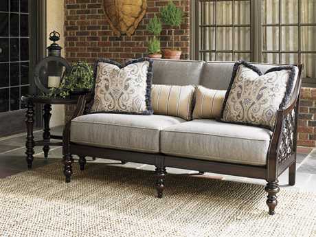 tommy bahama black sands cast aluminum patio chaise lounge set