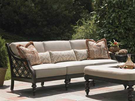 Tommy Bahama Outdoor Black Sands Cast Aluminum Lounge Set