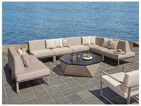 Tommy Bahama Outdoor Del Mar Collection Tommy Bahama Outdoor Del Mar Cast Aluminum Sectional Lounge Set