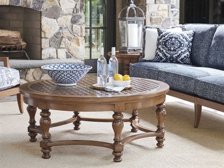 Tommy Bahama Outdoor Harbor Isle Wicker Cushion Lounge Set
