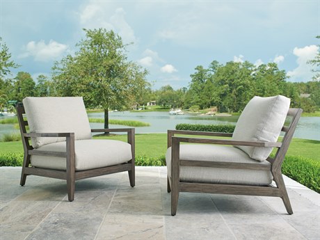 Tommy Bahama Outdoor La Jolla Teak Cushion Lounge Set