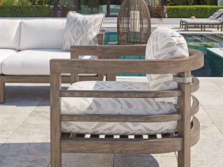 Tommy Bahama Outdoor La Jolla Teak Cushion Lounge Set