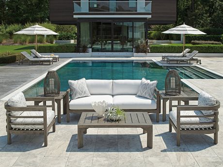 Tommy Bahama Outdoor La Jolla Teak Lounge Set