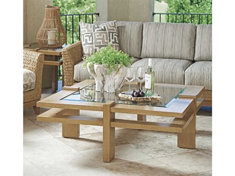 Tommy Bahama Outdoor Los Altos Valley View Wicker Cushion Lounge Set