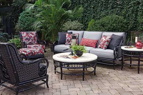 Tommy Bahama Outdoor Marimba Wicker Lounge Set