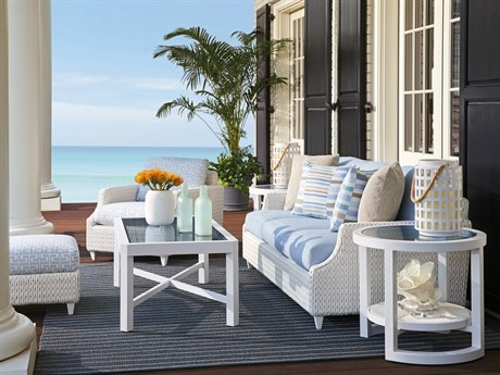 Tommy Bahama Outdoor Ocean Breeze Promenade Aluminum Cushion Lounge Set